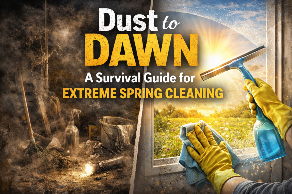Dust to Dawn: A Survival Guide for Extreme Spring Cleaning 1 Survival Guide for Extreme Spring Cleaning