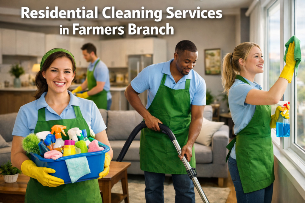 Residential Cleaning Services in Farmers Branch 3 Residential Cleaning Services in Farmers Branch, TX | Convenient & Affordable