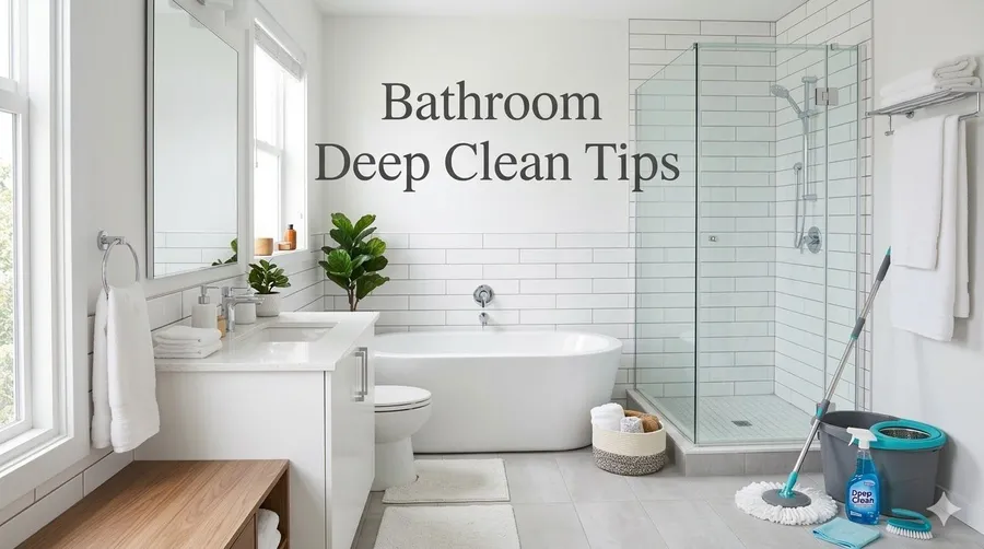 How to Deep Clean Your Bathroom 1 How to Deep Clean Your Bathroom