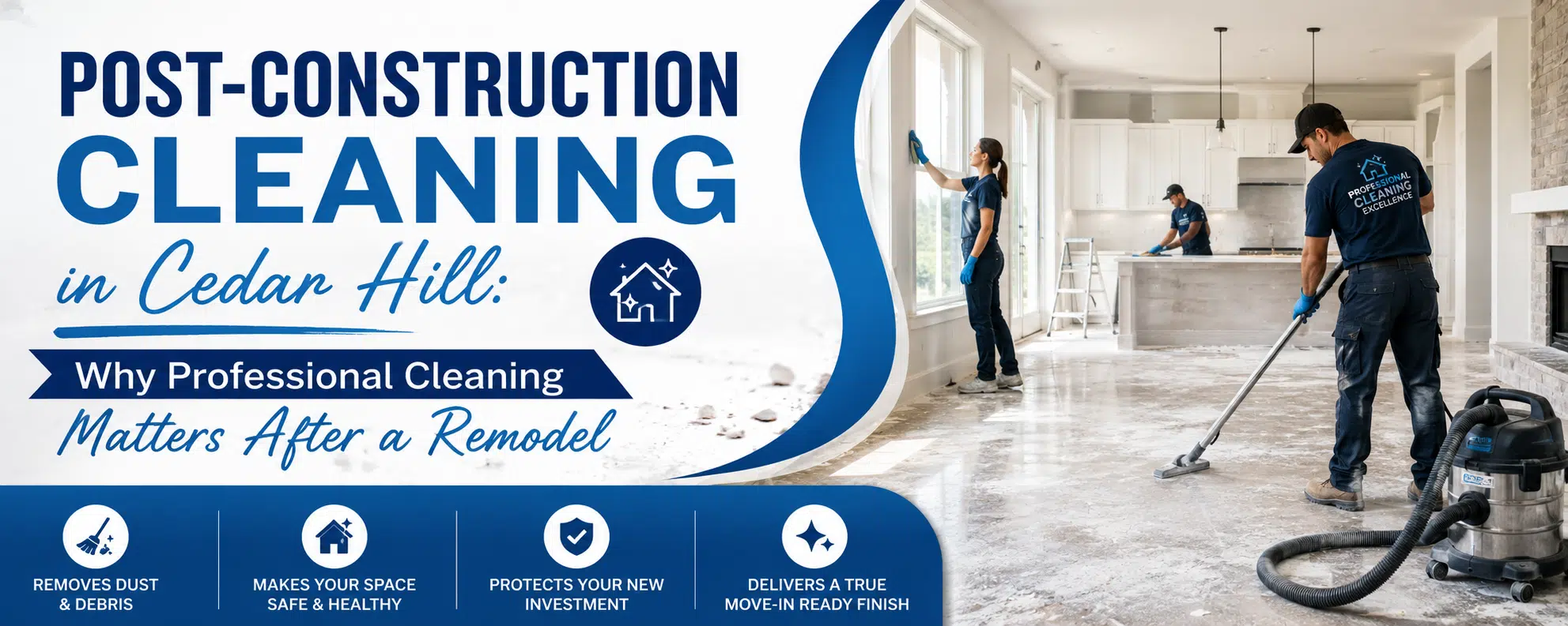 Post-Construction Cleaning in Cedar Hill | Professional Remodel Cleanup