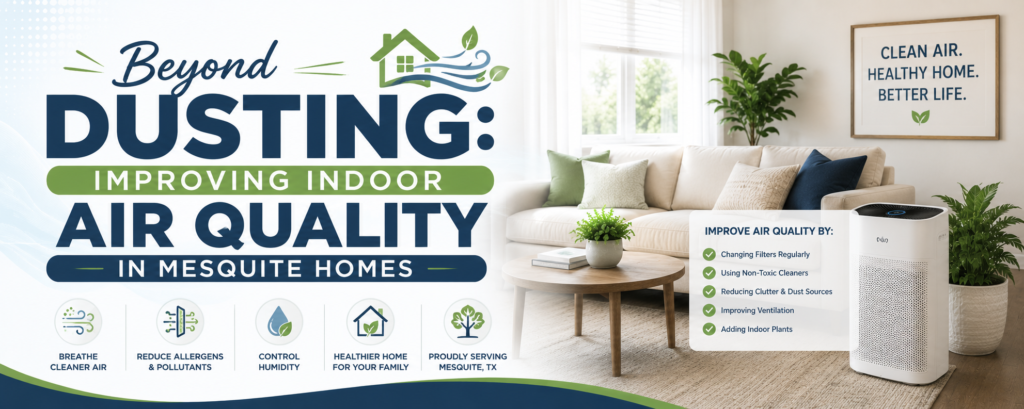 Beyond Dusting: Improving Indoor Air Quality in Mesquite Homes 1 Improving Indoor Air Quality in Mesquite Homes