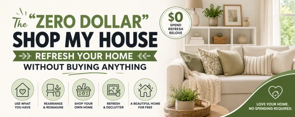 The “Zero Dollar” Shop My House: Refresh Your Home Without Buying Anything 1 Shop My House: Refresh Your Home for Free