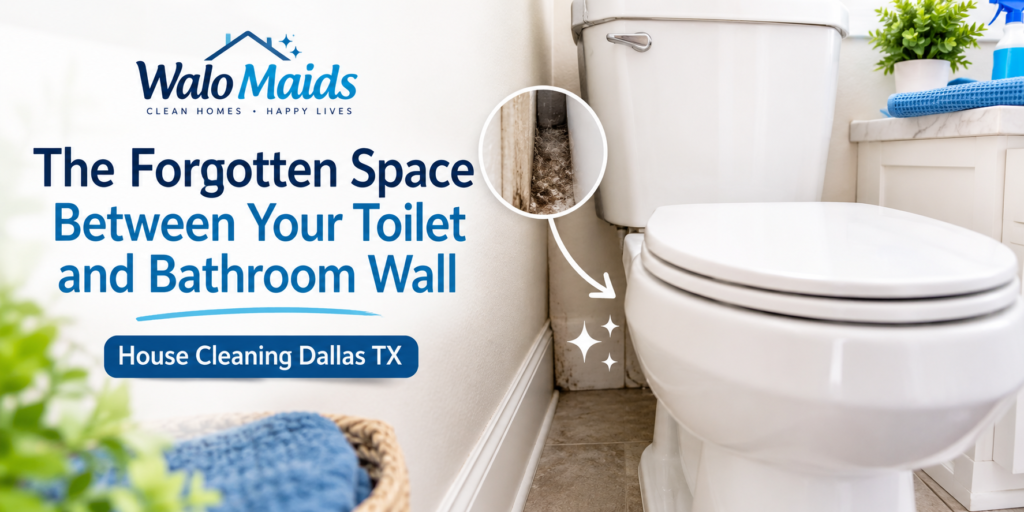 The Forgotten Space Between Your Toilet and Bathroom Wall | House Cleaning Dallas TX 1 Forgotten Space Between Toilet & Wall | House Cleaning Dallas TX